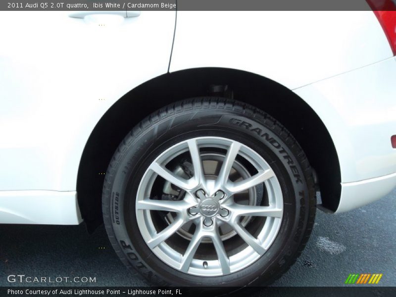 Ibis White / Cardamom Beige 2011 Audi Q5 2.0T quattro