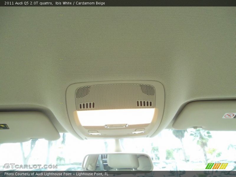 Ibis White / Cardamom Beige 2011 Audi Q5 2.0T quattro