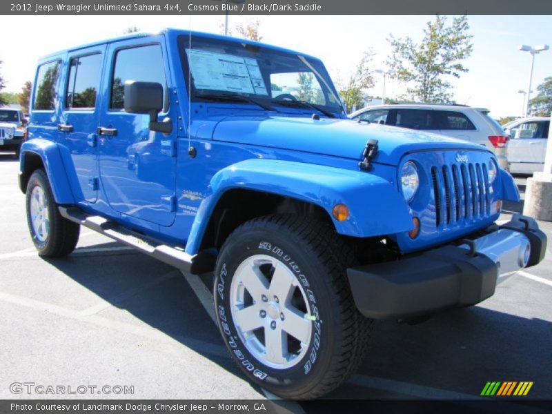  2012 Wrangler Unlimited Sahara 4x4 Cosmos Blue