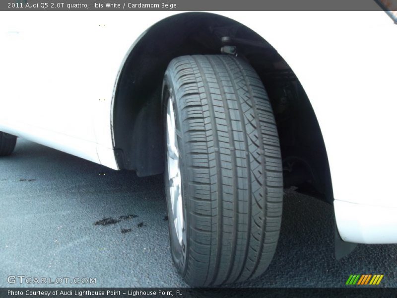 Ibis White / Cardamom Beige 2011 Audi Q5 2.0T quattro
