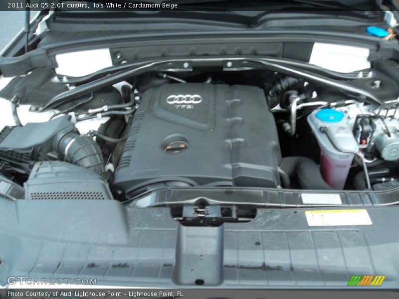  2011 Q5 2.0T quattro Engine - 2.0 Liter FSI Turbocharged DOHC 16-Valve VVT 4 Cylinder