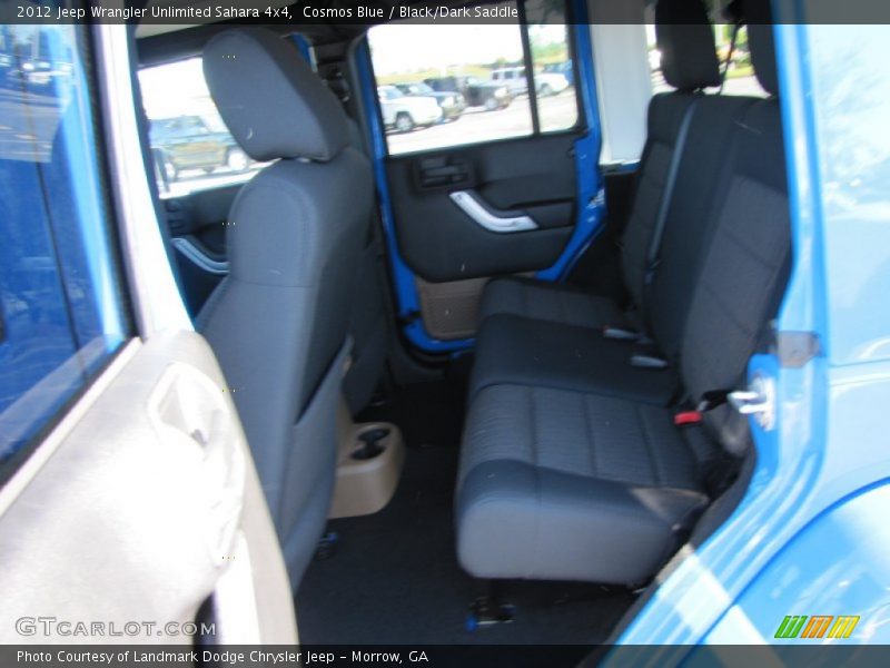 Cosmos Blue / Black/Dark Saddle 2012 Jeep Wrangler Unlimited Sahara 4x4