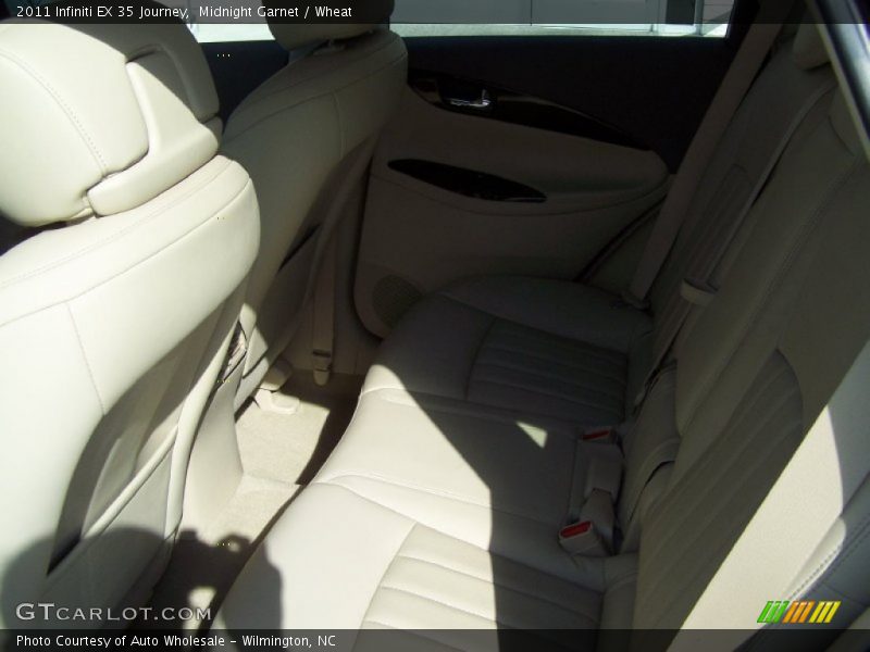 Midnight Garnet / Wheat 2011 Infiniti EX 35 Journey