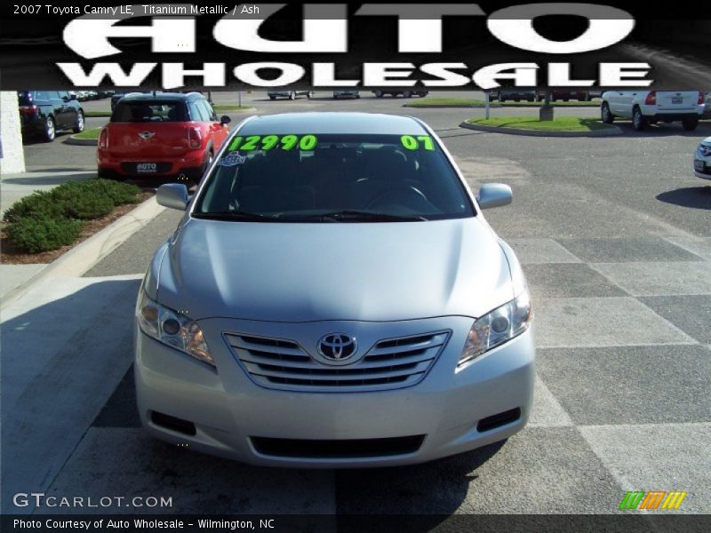 Titanium Metallic / Ash 2007 Toyota Camry LE