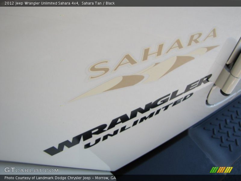  2012 Wrangler Unlimited Sahara 4x4 Logo