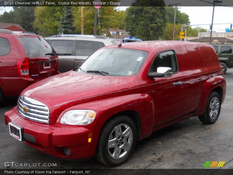 Crystal Red Metallic Tintcoat / Ebony 2010 Chevrolet HHR LT Panel