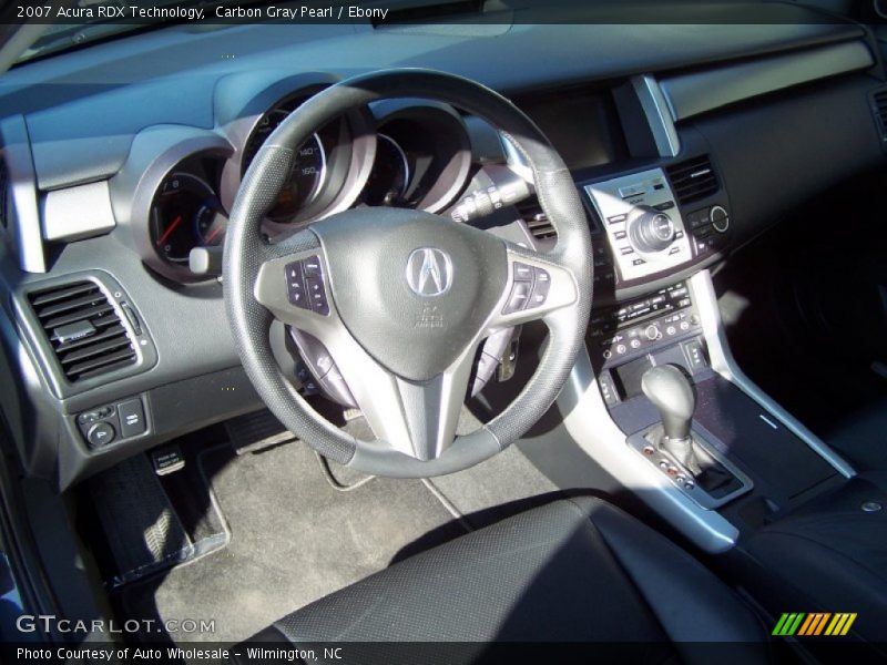Carbon Gray Pearl / Ebony 2007 Acura RDX Technology