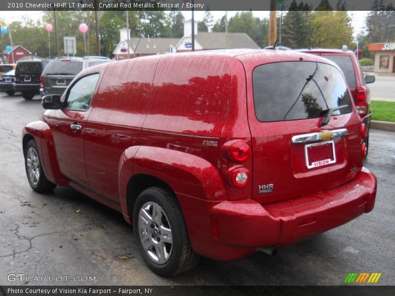 Crystal Red Metallic Tintcoat / Ebony 2010 Chevrolet HHR LT Panel