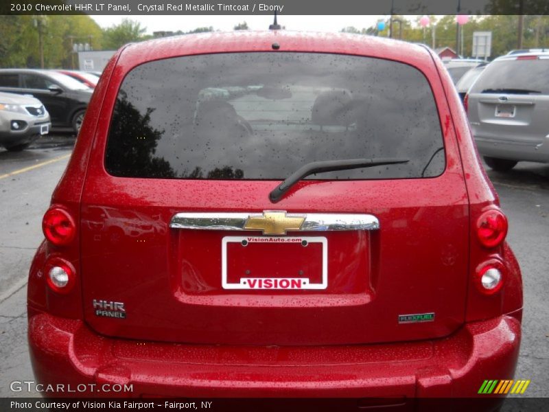 Crystal Red Metallic Tintcoat / Ebony 2010 Chevrolet HHR LT Panel