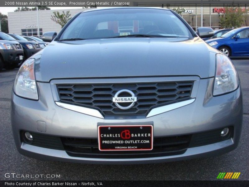 Precision Gray Metallic / Charcoal 2008 Nissan Altima 3.5 SE Coupe