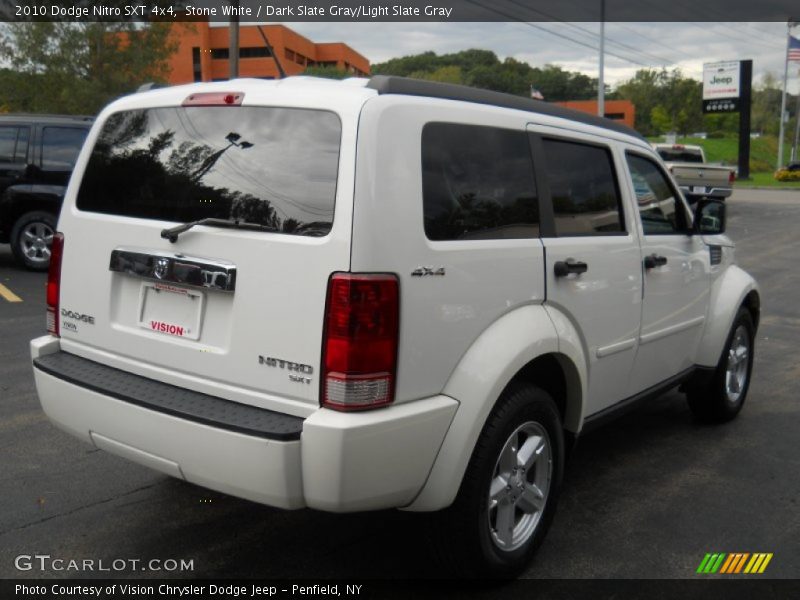 Stone White / Dark Slate Gray/Light Slate Gray 2010 Dodge Nitro SXT 4x4