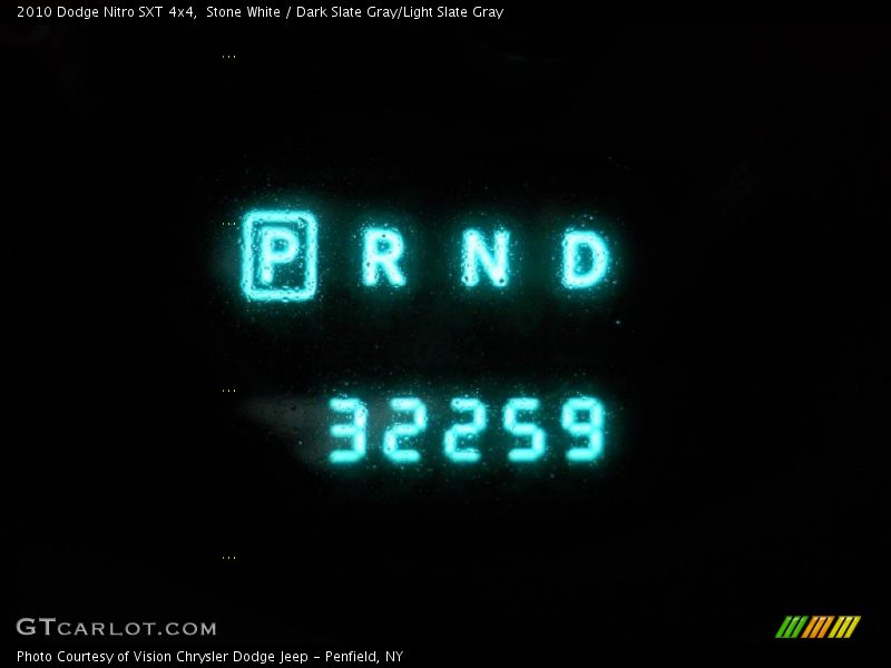 Stone White / Dark Slate Gray/Light Slate Gray 2010 Dodge Nitro SXT 4x4