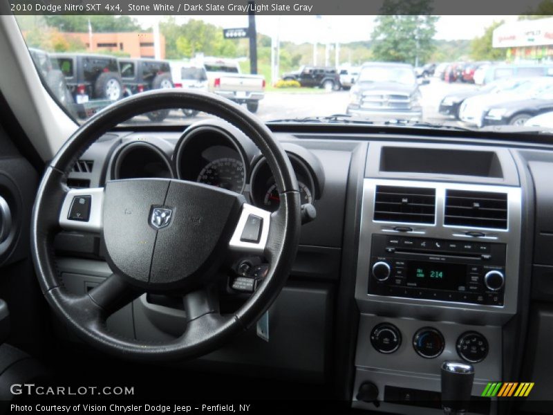 Stone White / Dark Slate Gray/Light Slate Gray 2010 Dodge Nitro SXT 4x4