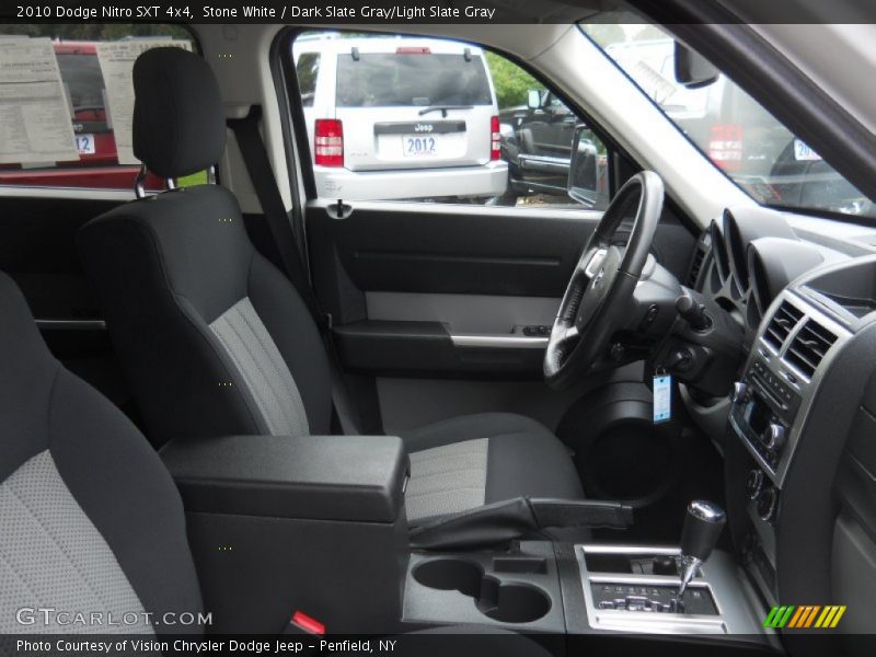 Stone White / Dark Slate Gray/Light Slate Gray 2010 Dodge Nitro SXT 4x4