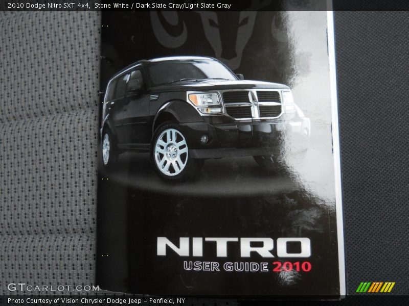 Stone White / Dark Slate Gray/Light Slate Gray 2010 Dodge Nitro SXT 4x4