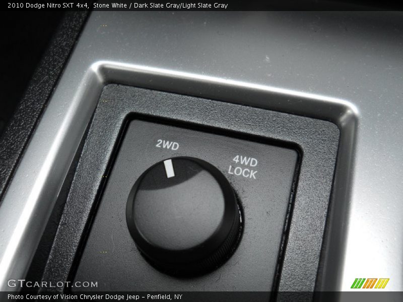 Stone White / Dark Slate Gray/Light Slate Gray 2010 Dodge Nitro SXT 4x4