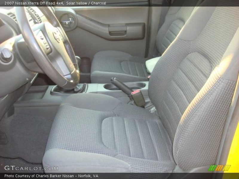  2007 Xterra Off Road 4x4 Charcoal Interior