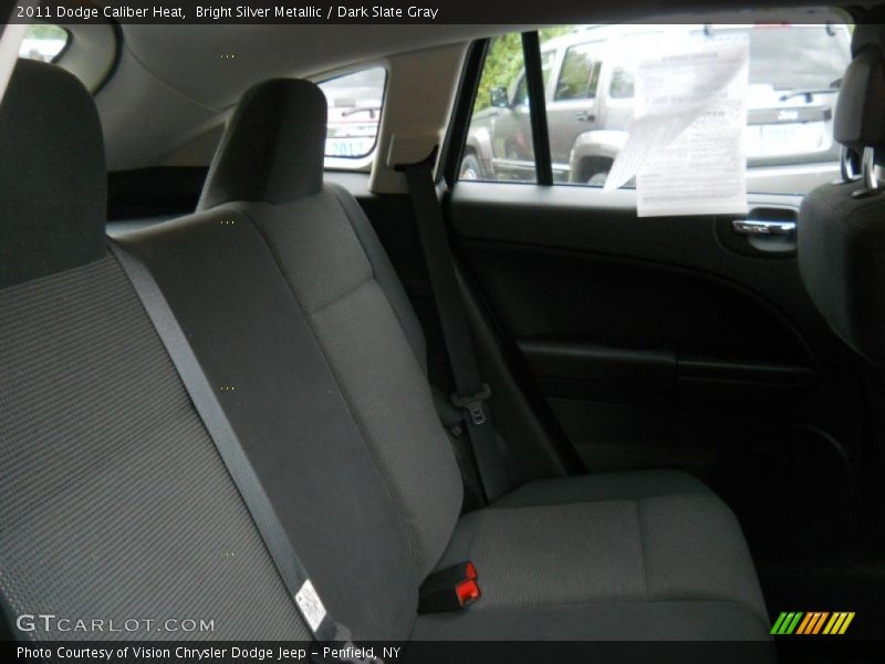 Bright Silver Metallic / Dark Slate Gray 2011 Dodge Caliber Heat