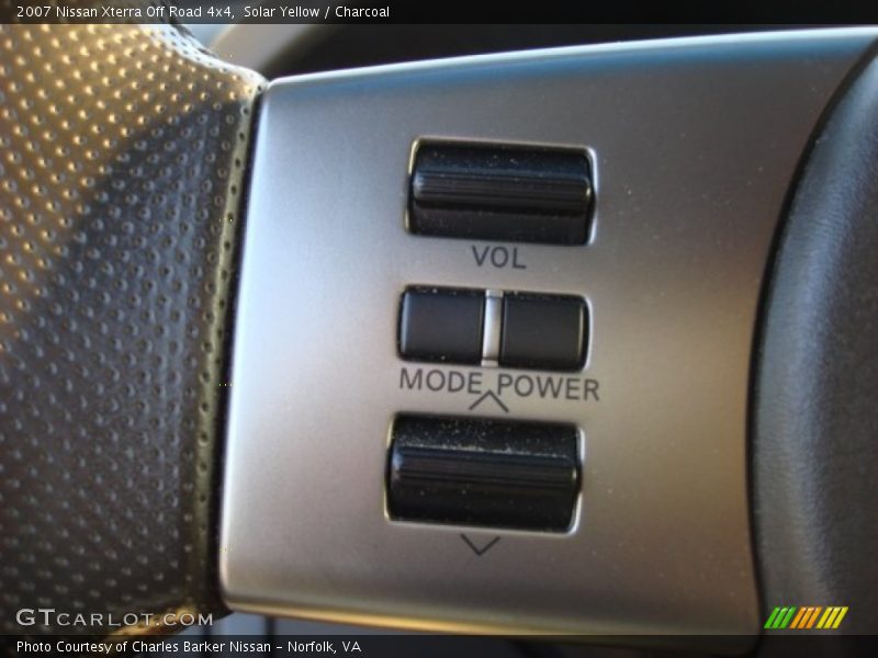 Solar Yellow / Charcoal 2007 Nissan Xterra Off Road 4x4