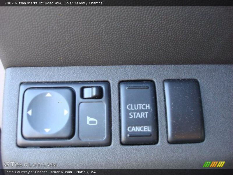 Controls of 2007 Xterra Off Road 4x4