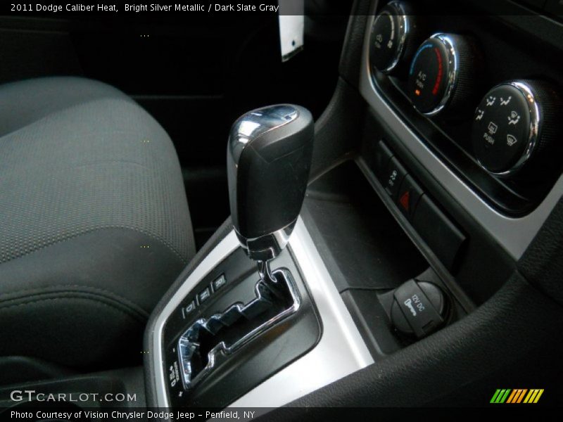 Bright Silver Metallic / Dark Slate Gray 2011 Dodge Caliber Heat