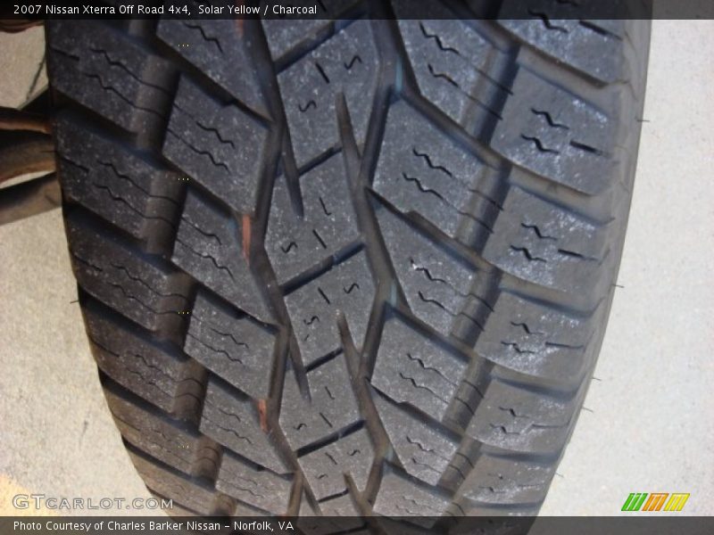 Solar Yellow / Charcoal 2007 Nissan Xterra Off Road 4x4
