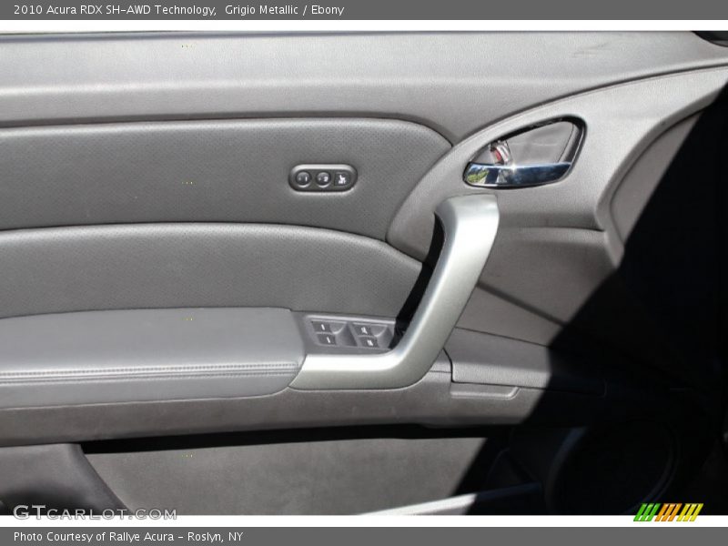 Grigio Metallic / Ebony 2010 Acura RDX SH-AWD Technology