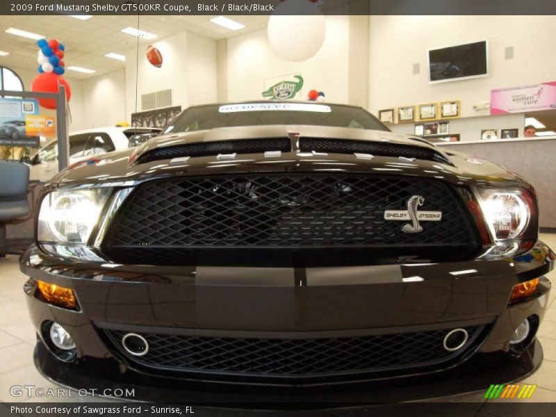  2009 Mustang Shelby GT500KR Coupe Black