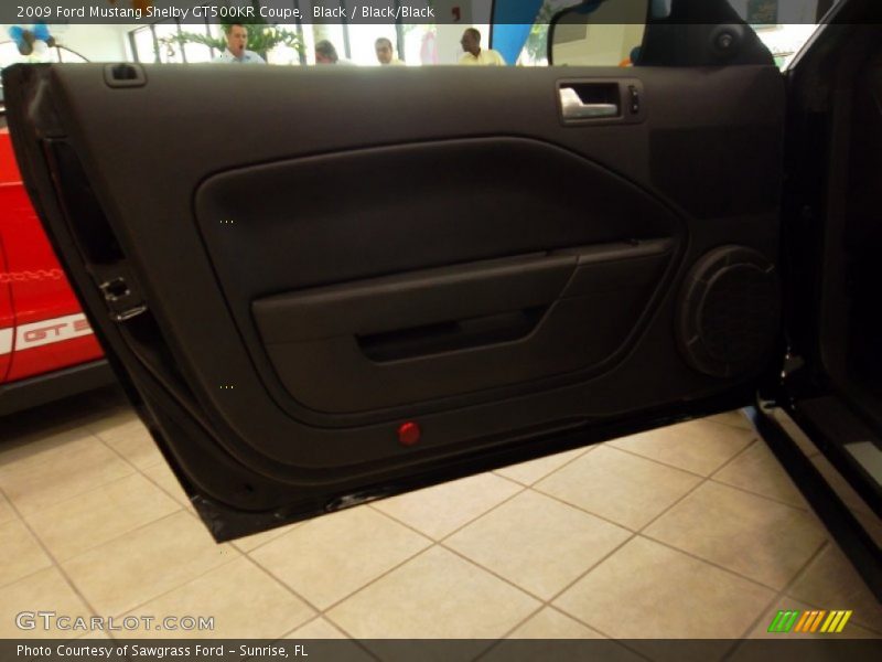 Black / Black/Black 2009 Ford Mustang Shelby GT500KR Coupe