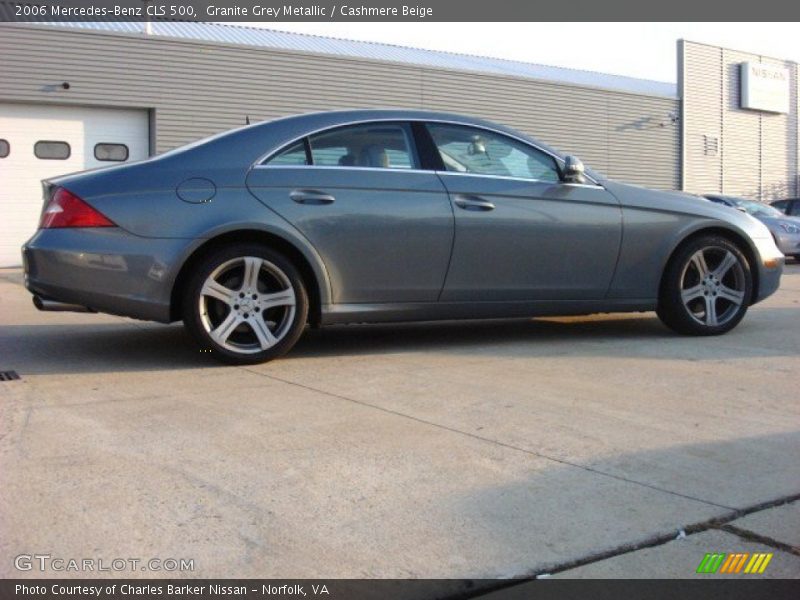 Granite Grey Metallic / Cashmere Beige 2006 Mercedes-Benz CLS 500