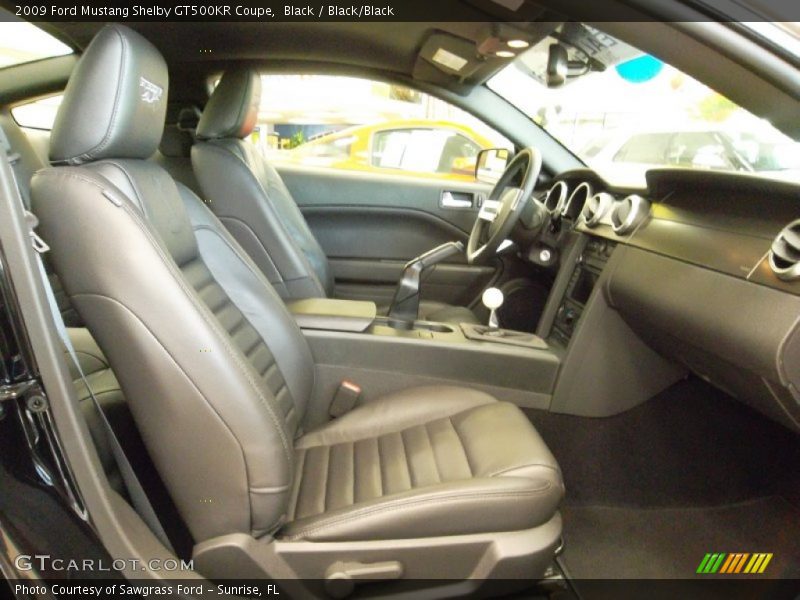  2009 Mustang Shelby GT500KR Coupe Black/Black Interior