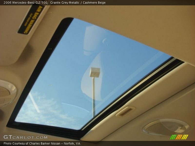 Granite Grey Metallic / Cashmere Beige 2006 Mercedes-Benz CLS 500