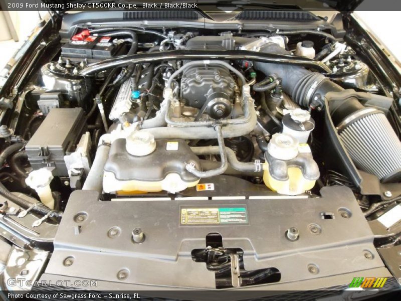  2009 Mustang Shelby GT500KR Coupe Engine - 5.4 Liter KR Supercharged DOHC 32-Valve V8
