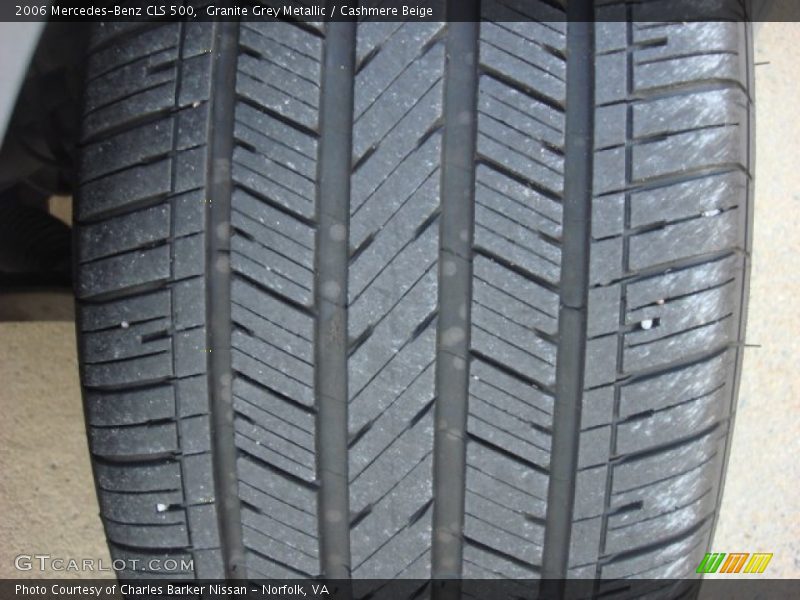 Granite Grey Metallic / Cashmere Beige 2006 Mercedes-Benz CLS 500