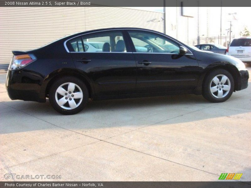 Super Black / Blond 2008 Nissan Altima 2.5 S