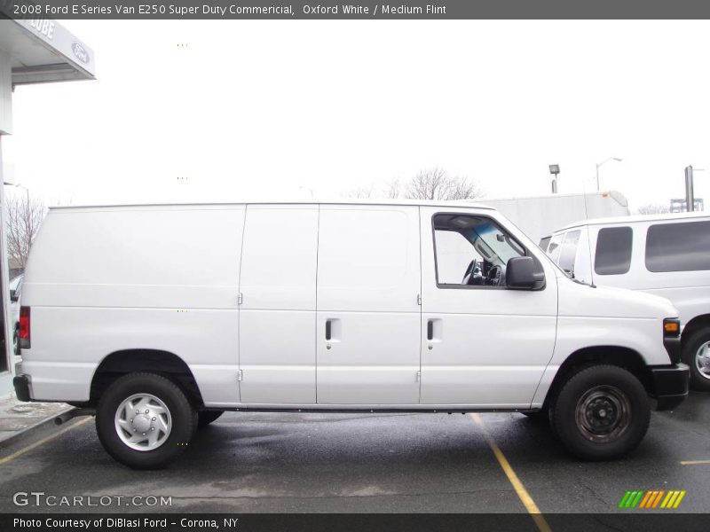 Oxford White / Medium Flint 2008 Ford E Series Van E250 Super Duty Commericial
