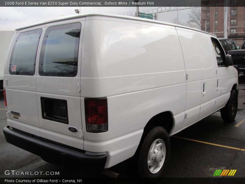 Oxford White / Medium Flint 2008 Ford E Series Van E250 Super Duty Commericial