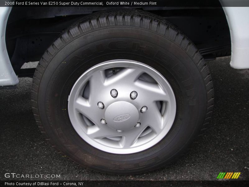 Oxford White / Medium Flint 2008 Ford E Series Van E250 Super Duty Commericial