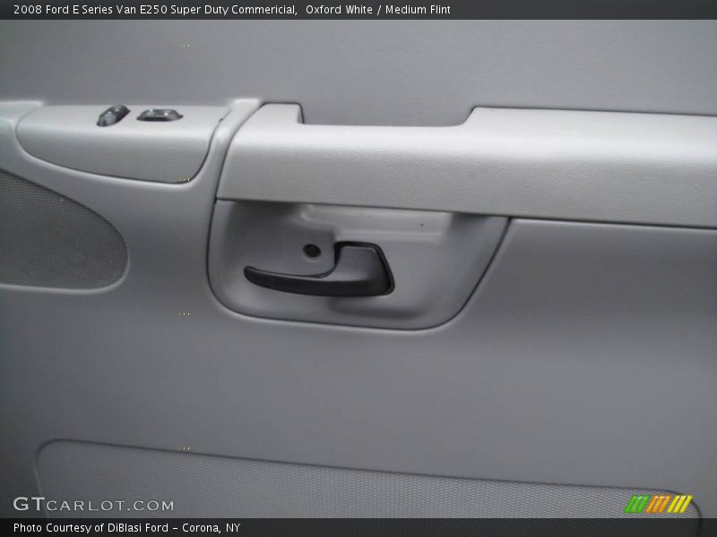 Oxford White / Medium Flint 2008 Ford E Series Van E250 Super Duty Commericial