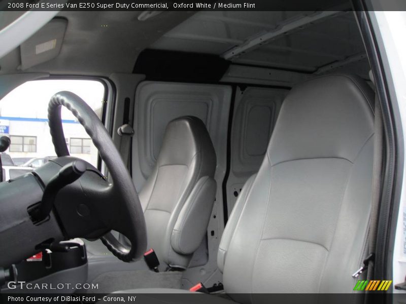 Oxford White / Medium Flint 2008 Ford E Series Van E250 Super Duty Commericial