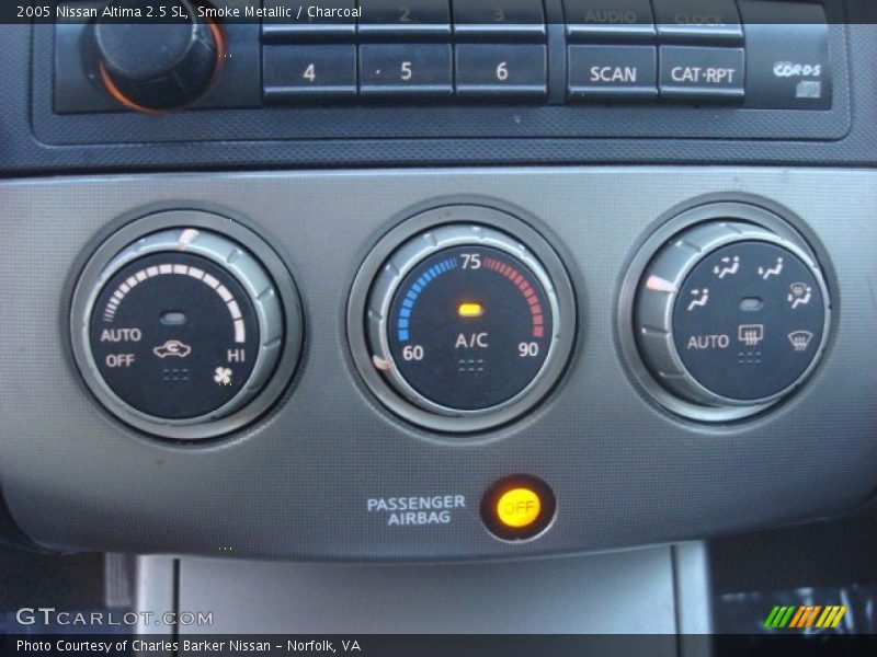 Smoke Metallic / Charcoal 2005 Nissan Altima 2.5 SL