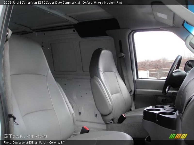 Oxford White / Medium Flint 2008 Ford E Series Van E250 Super Duty Commericial