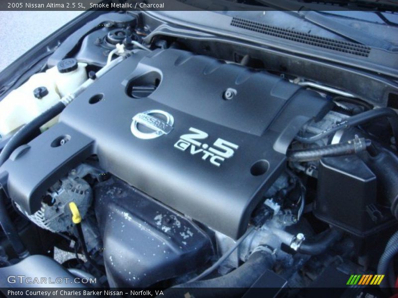 Smoke Metallic / Charcoal 2005 Nissan Altima 2.5 SL