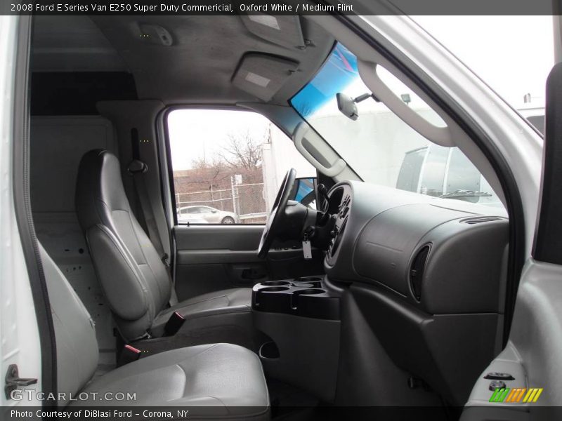 Oxford White / Medium Flint 2008 Ford E Series Van E250 Super Duty Commericial
