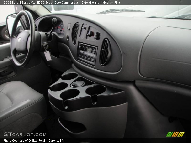 Oxford White / Medium Flint 2008 Ford E Series Van E250 Super Duty Commericial