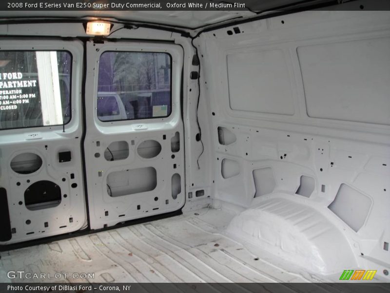 Oxford White / Medium Flint 2008 Ford E Series Van E250 Super Duty Commericial