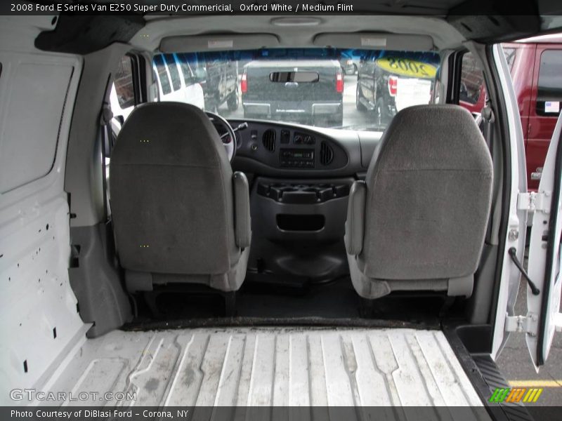 Oxford White / Medium Flint 2008 Ford E Series Van E250 Super Duty Commericial