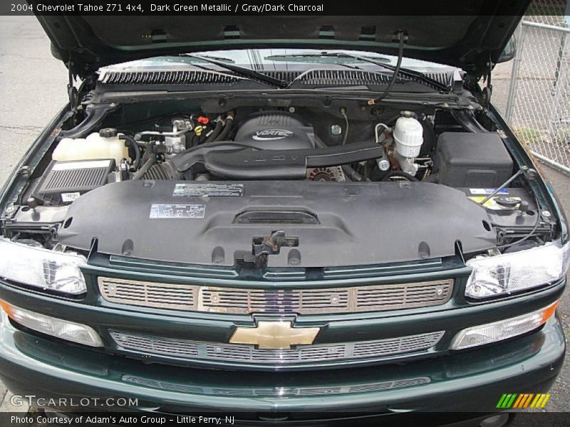 Dark Green Metallic / Gray/Dark Charcoal 2004 Chevrolet Tahoe Z71 4x4