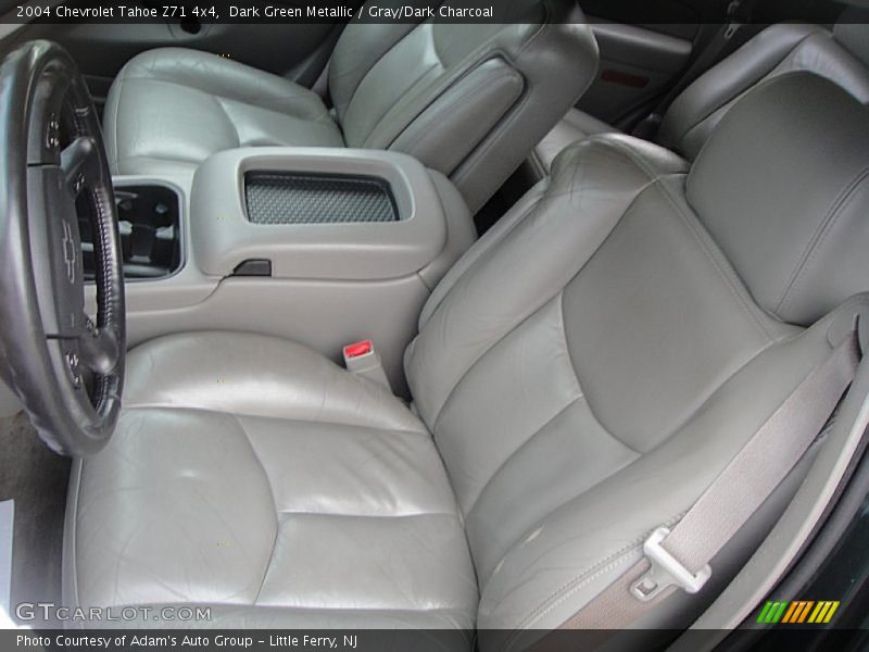 Dark Green Metallic / Gray/Dark Charcoal 2004 Chevrolet Tahoe Z71 4x4