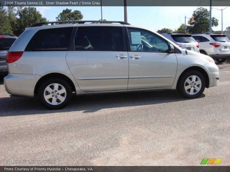 Silver Shadow Pearl / Stone Gray 2006 Toyota Sienna LE